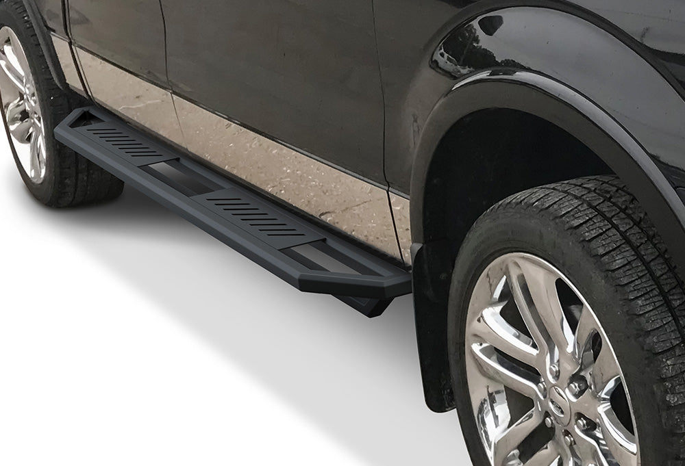 Stainless Steel Both Sides Truck Armor 2004-2014 Ford F-150 Super Cab (Excl. Heritage Edition) IA06SAG6B