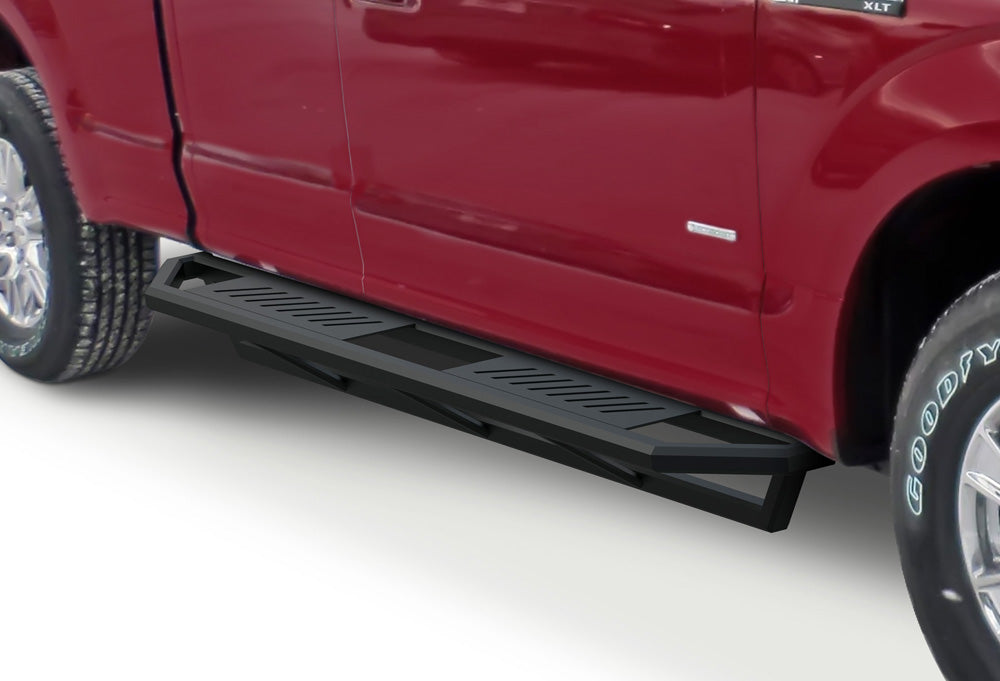 Stainless Steel Both Sides Truck Armor 2015-2026 Ford F-150 Super Cab\ 2017-2026 Ford F-250/F-350/F-450/F-550 Super Duty Super Cab IA06SAH8B