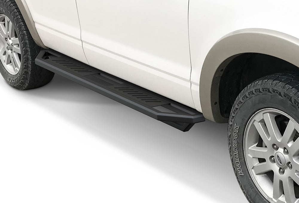 Stainless Steel Both Sides Truck Armor 2006-2010 Ford Explorer 4-Door/ 2006-2010 Mercury Mountaineer (*Will not fit on vehicles equipped with power retracting boards) IA06SIB3B