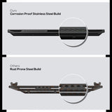 Stainless Steel Both Sides Truck Armor 2006-2010 Ford Explorer 4-Door/ 2006-2010 Mercury Mountaineer (*Will not fit on vehicles equipped with power retracting boards) IA06SIB3B