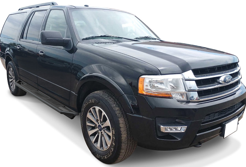 Stainless Steel Both Sides Truck Armor 2007-2017 Ford Expedition EL IA06SIB5B