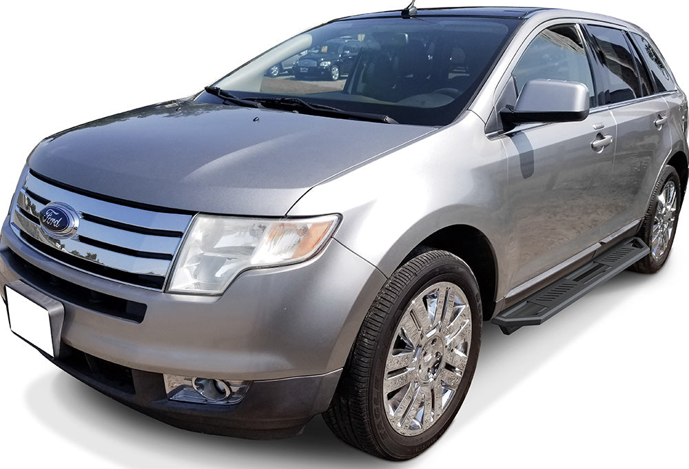 Stainless Steel Both Sides Truck Armor 2007-2014 Ford Edge (Excl. Sport & Eco-Boost Model)/2007-2015 Lincoln MKX (Excl. Eco-Boost Model)\ Will not work on vehicles equipped with power retracting boards IA06SIB6B