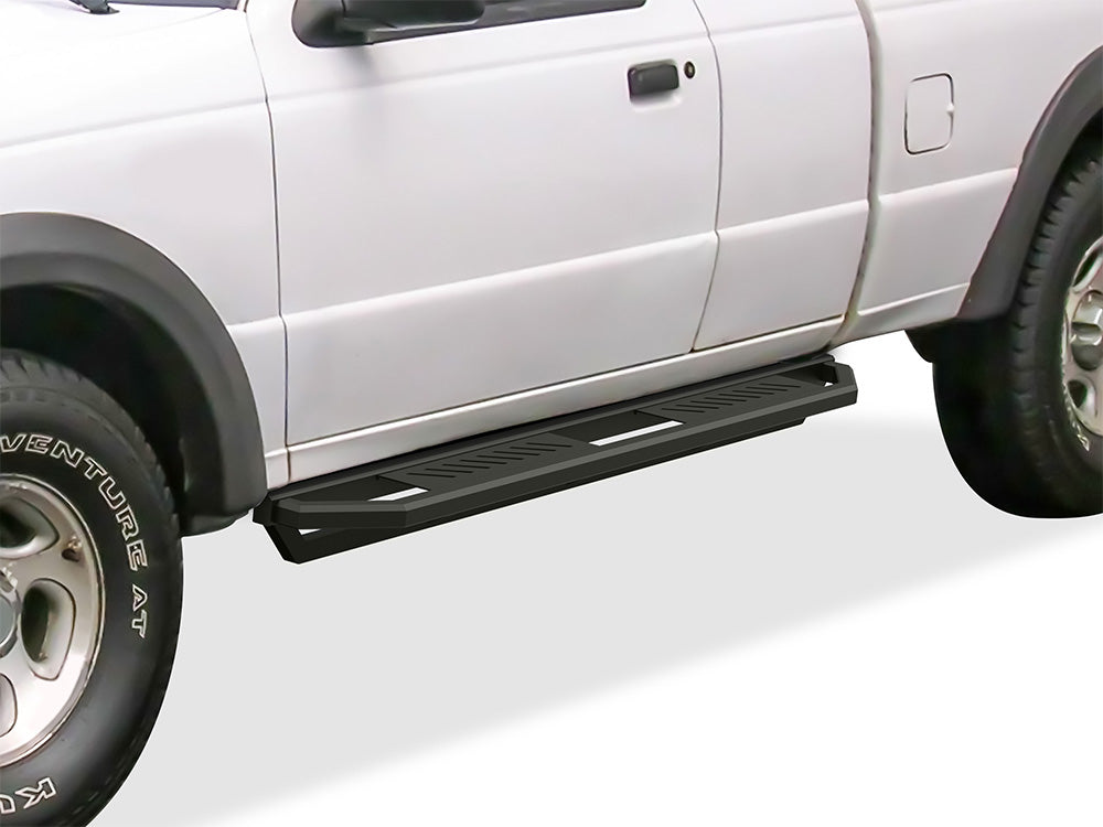 Stainless Steel Both Sides Truck Armor 1999-2011 Ford Ranger Super Cab 4-Door\ 1999-2011 Ford Ranger "EDGE" Super Cab 4-Door\ 1999-2011 Mazda B-Series Super Cab 4-Door IA06SJC9B
