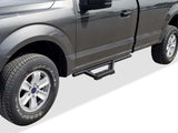 Stainless Steel with 6061 Aluminum Step Pad Both Sides Nerf Bar M3 2015-2026 Ford F-150 Regular Cab (Excl. 2022-2026 F-150 Lighting EV)\ 2017-2026 Ford F-250/F-350/F-450/F-550 Super Duty Regular Cab IA06WAH9B