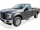 Stainless Steel with 6061 Aluminum Step Pad Both Sides Nerf Bar M3 2015-2026 Ford F-150 Regular Cab (Excl. 2022-2026 F-150 Lighting EV)\ 2017-2026 Ford F-250/F-350/F-450/F-550 Super Duty Regular Cab IA06WAH9B