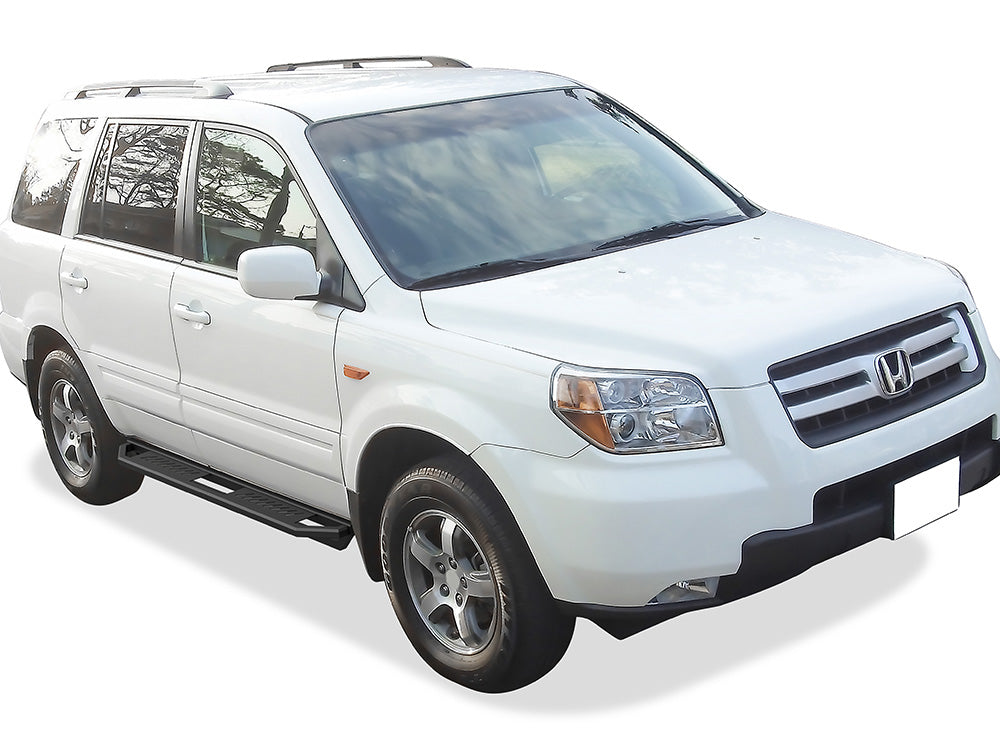 Stainless Steel Both Sides Truck Armor 2003-2008 Honda Pilot\ 2002-2004 Acura MDX IA08SID1B