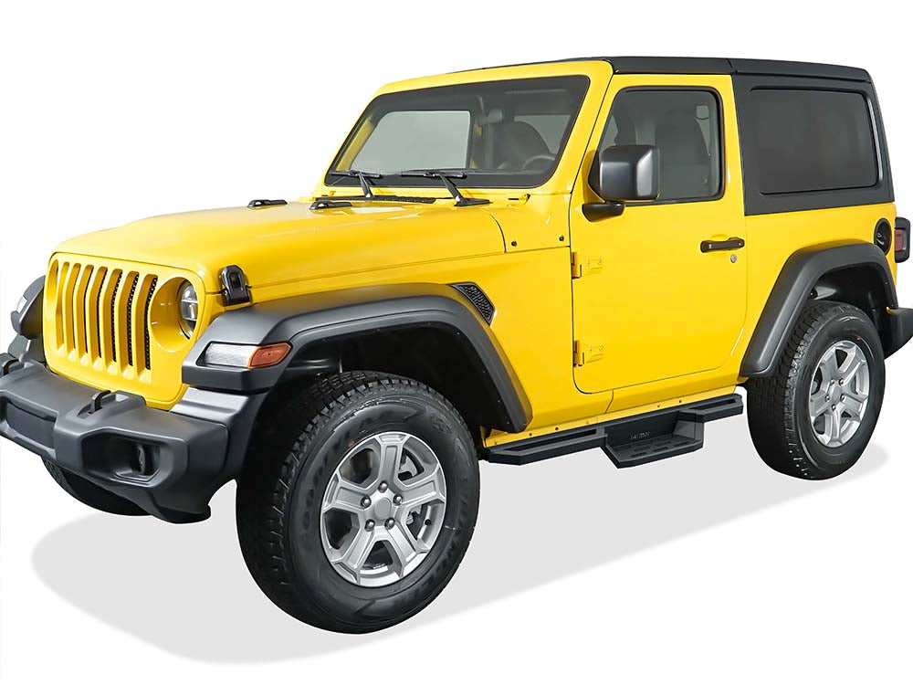 Stainless Steel Both Sides Nerf Bar ST 2018-2026 Jeep Wrangler JL 2-Door IA10NAA6B