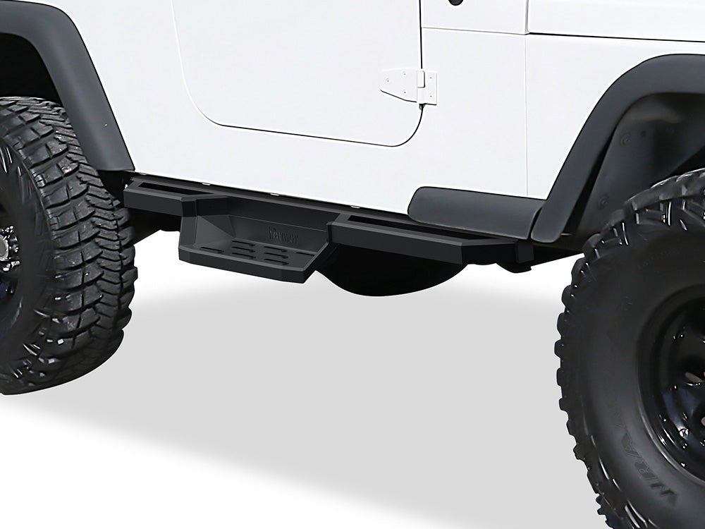Stainless Steel Both Sides Nerf Bar ST 1987-2006 Jeep Wrangler IA10NJH4B