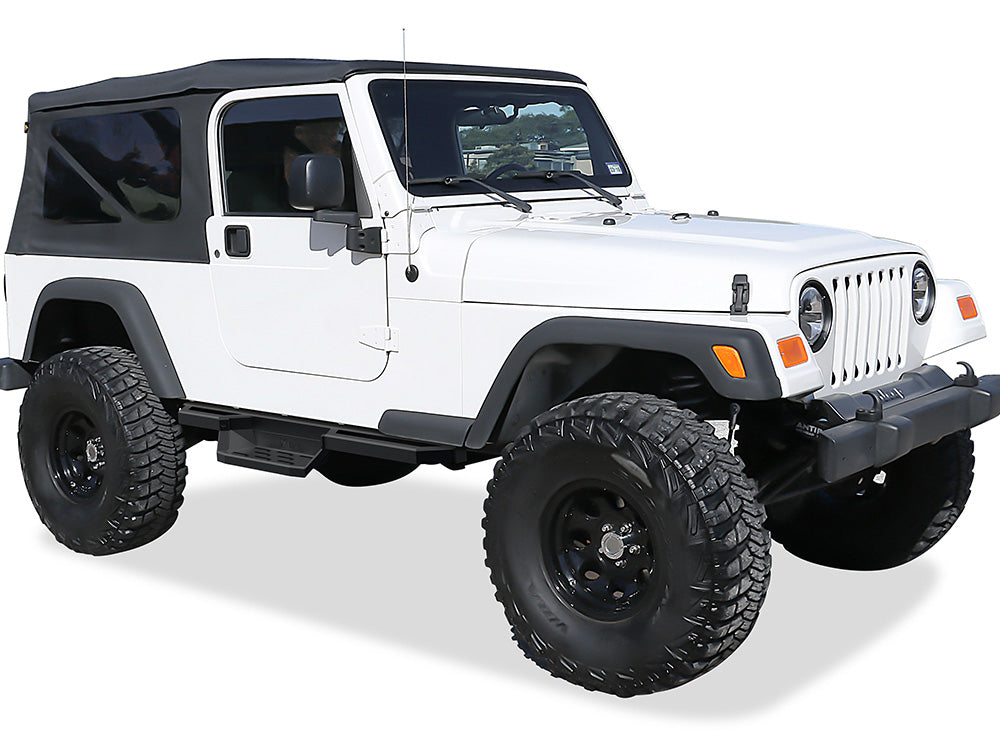Stainless Steel Both Sides Nerf Bar ST 1987-2006 Jeep Wrangler IA10NJH4B