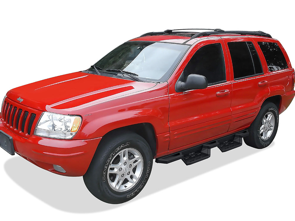 Stainless Steel Both Sides Nerf Bar ST 1999-2004 Jeep Grand Cherokee 4-Door IA10NJI3B