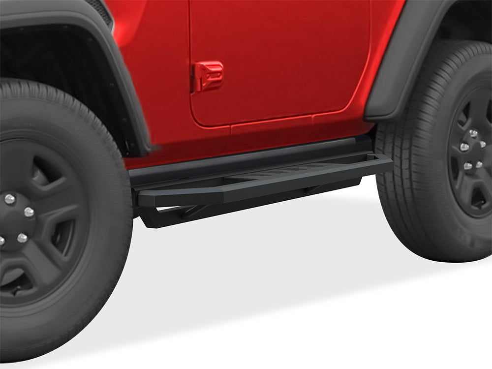 Stainless Steel Both Sides Truck Armor 2018-2026 Jeep Wrangler JL 2-Door IA10SAA6B