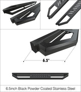 Stainless Steel Both Sides Truck Armor 2018-2026 Jeep Wrangler JL 2-Door IA10SAA6B