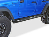 Stainless Steel Both Sides Truck Armor 2007-2018 Jeep Wrangler JK 4-Door (Factory sidesteps or rock rails have to be removed) IA10SAJ7B