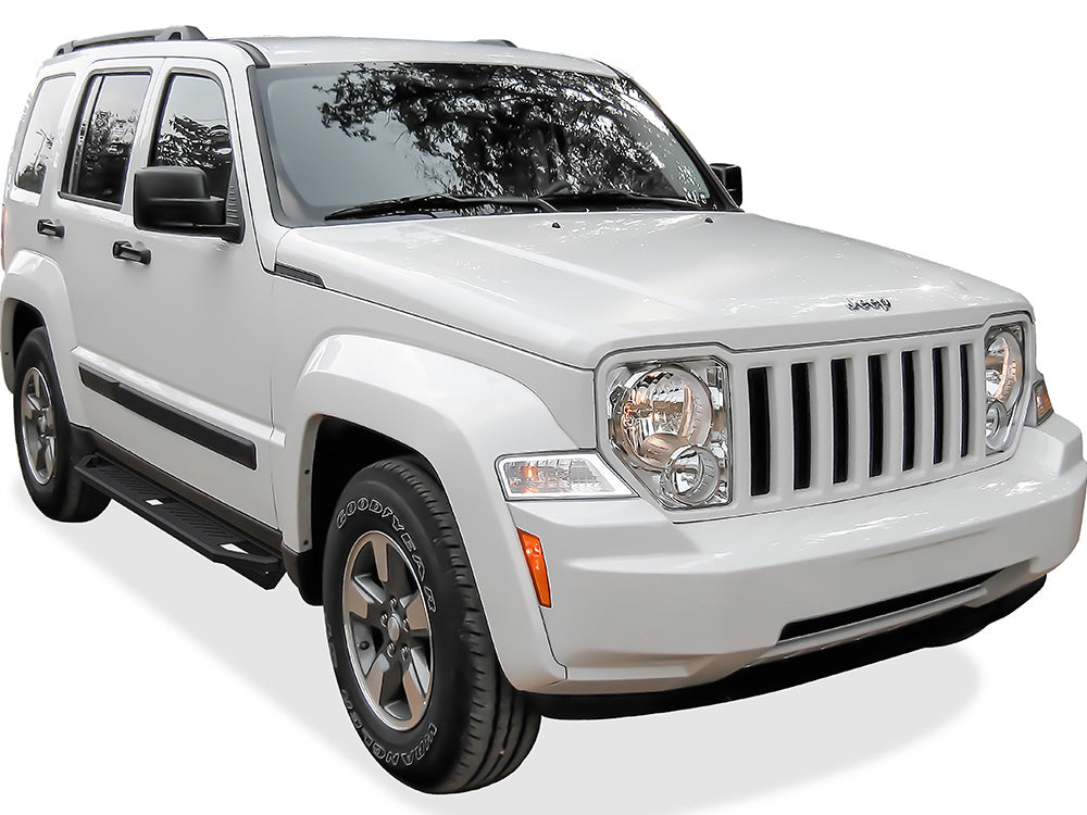 Stainless Steel Both Sides Truck Armor 2008-2013 Jeep Liberty IA10SBA9B