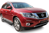 Stainless Steel Both Sides Truck Armor 2013-2021 Nissan Pathfinder(Excluding 2015 Platinum Model)\ 2013-2016 Infiniti QX60 IA14SIG2B