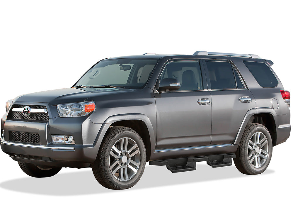 Stainless Steel Both Sides Nerf Bar ST 2010-2013 Toyota 4Runner SR5\ 2010-2024 Toyota 4Runner Limited\ 2019-2024 Toyota 4Runner Nightshade Edition\(Only fit Models with Lower Rocker Panel Extensions) IA20NBC0B
