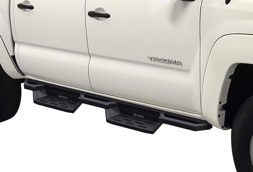 Stainless Steel Both Sides Nerf Bar ST 2005-2023 Toyota Tacoma Double Cab/Crew Cab IA20NJE8B