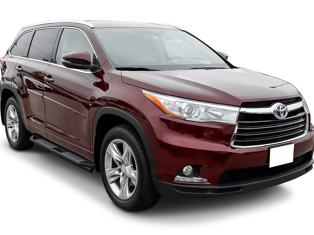 Stainless Steel Both Sides Truck Armor 2008-2013 Toyota Highlander (No Drilling/Cutting Required)/ IA20SBB9B