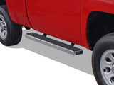 Stainless Steel Both Sides iStep 5 Inch Chevy Silverado 1500\Chevy Silverado 1500 LD\Chevy Silverado 2500\Chevy Silverado 3500\GMC Sierra 1500\GMC Sierra 2500\GMC Sierra 3500 IB03EAI6A