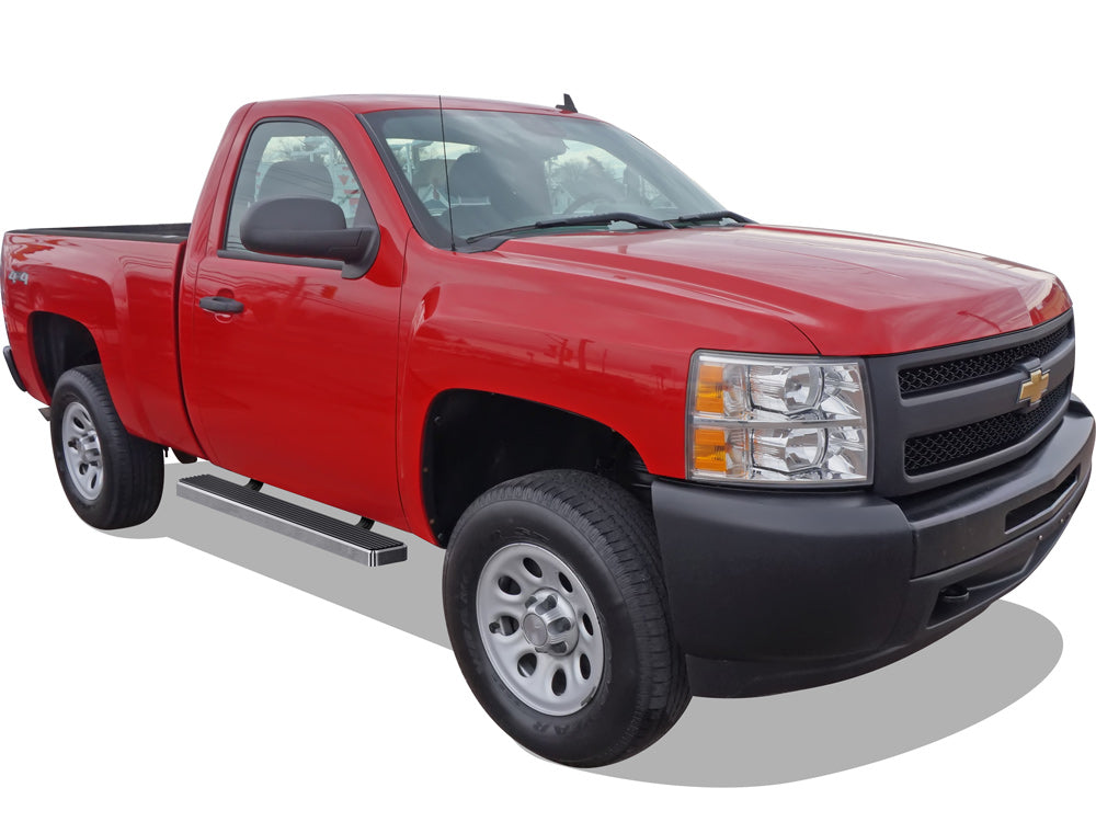 Stainless Steel Both Sides iStep 5 Inch Chevy Silverado 1500\Chevy Silverado 1500 LD\Chevy Silverado 2500\Chevy Silverado 3500\GMC Sierra 1500\GMC Sierra 2500\GMC Sierra 3500 IB03EAI6A