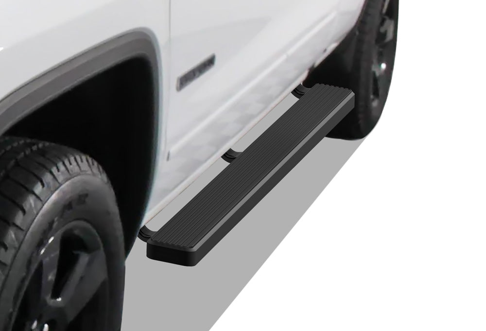 Stainless Steel Both Sides iStep 5 Inch Chevy Silverado 1500\Chevy Silverado 2500\Chevy Silverado 3500\GMC Sierra 1500\GMC Sierra 2500\GMC Sierra 3500 IB03EBI5B
