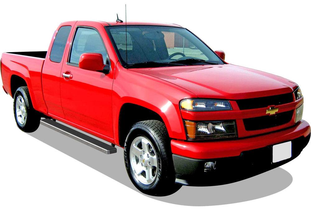 Stainless Steel Both Sides iStep 5 Inch 2004-2012 Chevy Colorado Extended Cab\ 2004-2012 GMC Canyon Extended Cab IB03EJB0A