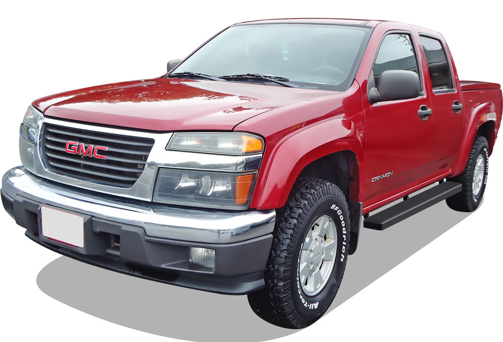 Stainless Steel Both Sides iStep 5 Inch 2004-2012 Chevy Colorado Crew Cab\ 2004-2012 GMC Canyon Crew Cab IB03EJB1B