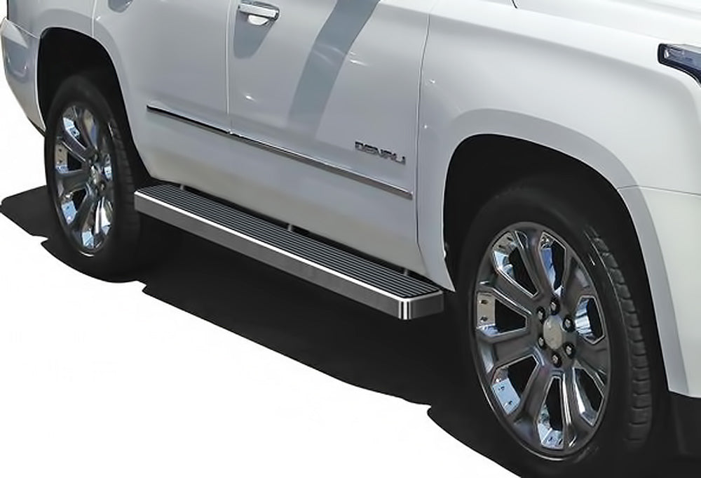 Stainless Steel Both Sides iStep 5 Inch Chevy Avalanche 1500\Chevy Suburban 1500\GMC Yukon XL 1500 IB03EJB2A