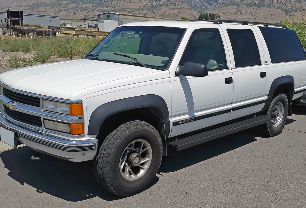 Stainless Steel Both Sides iStep 5 Inch 1992-1999 Chevy Suburban (Excl. 3/4 Ton 4WD) IB03EJF9B
