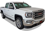 Stainless Steel Both Sides iStep 5 Inch 2007-2018 Chevy/GMC Silverado/Sierra 1500 Crew Cab\ 2007-2019 Chevy/GMC Silverado/Sierra 2500 HD/3500 HD Crew Cab (Incl. Diesel Models With DEF Tanks) Not for 2007 Classic Model IB03EJG1B