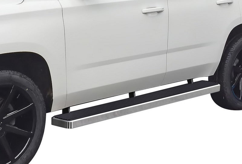 Stainless Steel Both Sides iStep 6 Inch 2000-2020 Chevy Tahoe (Excl. 04-07 "Z71" and any Model with lower body cladding)\ 2000-2020 GMC Yukon 1500 (Excl. Yukon XL or Z71 or Denali Model) IB03FAC1A