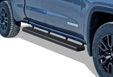 Stainless Steel Both Sides iStep 6 Inch Chevy Silverado 1500\Chevy Silverado 2500\Chevy Silverado 3500\GMC Sierra 1500\GMC Sierra 2500\GMC Sierra 3500 IB03FAG1B