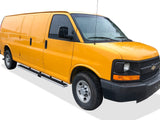Stainless Steel Both Sides iStep 6 Inch Van 2003-2026 Chevy Express/GMC Savana 1500/2500/3500 Van (Full Size) For 3-Door Models Only IB03FDJ0A