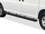 Stainless Steel Both Sides iStep 6 Inch Van 2003-2026 Chevy Express/GMC Savana 1500/2500/3500 Van (Full Size) For 3-Door Models Only IB03FDJ0B