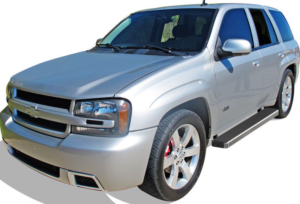 Stainless Steel Both Sides iStep 6 Inch 2002-2009 Chevy Trailblazer\ 2002-2009 GMC Envoy IB03FJB6A