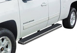 Stainless Steel Both Sides iStep 6 Inch 1999-2013 Chevy Silverado/ GMC Sierra 1500/2500 Extended Cab\ 2001-2014 Chevy Silverado/ GMC Sierra 2500HD/3500 Extended Cab  (Excl. C/K Classic Body Style & S.S. Models) IB03FJJ4A