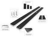 Stainless Steel Both Sides iStep 6 Inch 1999-2013 Chevy Silverado/ GMC Sierra 1500/2500 Extended Cab\ 2001-2014 Chevy Silverado/ GMC Sierra 2500HD/3500 Extended Cab  (Excl. C/K Classic Body Style & S.S. Models) IB03FJJ4A