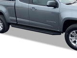 Stainless Steel Both Sides Running Board-H Series W2W 2015-2026 Chevrolet Colorado Extended Cab\ 2015-2026 GMC Canyon Extended Cab\ For 6 ft Bed IB03PAI8LH