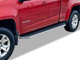 Stainless Steel Both Sides Running Board-H Series W2W 2015-2026 Chevrolet Colorado Extended Cab\ 2015-2026 GMC Canyon Extended Cab\ For 6 ft Bed IB03PAI8LY