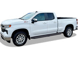Stainless Steel Both Sides Running Board-H Series W2W Chevy Silverado 1500\Chevy Silverado 2500\Chevy Silverado 3500\GMC Sierra 1500\GMC Sierra 2500\GMC Sierra 3500 IB03PBI5LH