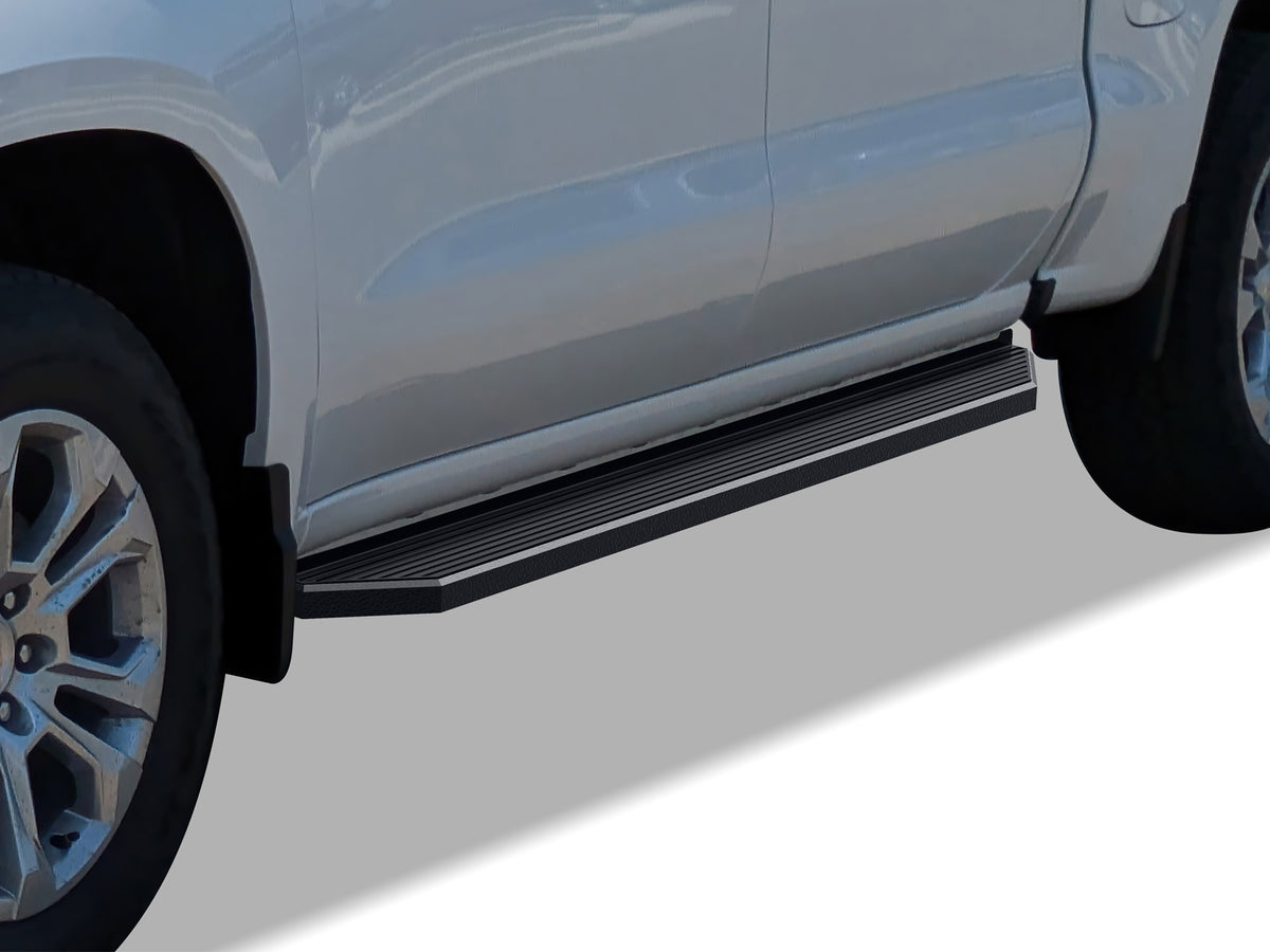 Stainless Steel Both Sides Running Board-H Series Chevy Silverado 1500\Chevy Silverado 2500\Chevy Silverado 3500\GMC Sierra 1500\GMC Sierra 2500\GMC Sierra 3500 IB03RAG1H