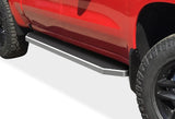 Stainless Steel Both Sides Running Board-H Series Chevy Silverado 1500\Chevy Silverado 2500\Chevy Silverado 3500\GMC Sierra 1500\GMC Sierra 2500\GMC Sierra 3500 IB03RAG1Y