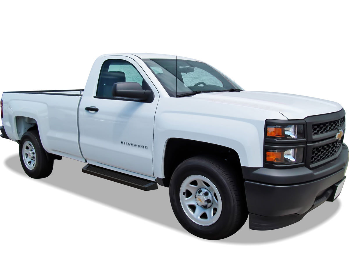 6061 Aircraft Aluminum Both Sides iRunning Board Chevy Silverado 1500\Chevy Silverado 1500 LD\Chevy Silverado 2500\Chevy Silverado 3500\GMC Sierra 1500\GMC Sierra 2500\GMC Sierra 3500 IB03RAI6B