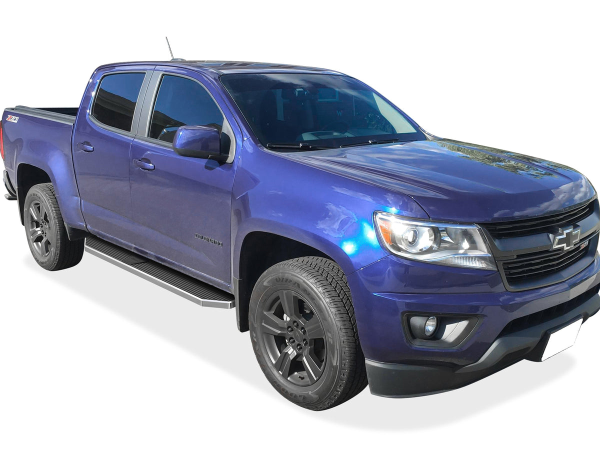Stainless Steel Both Sides Running Board-H Series 2015-2026 Chevy Colorado Crew Cab\ 2015-2026 GMC Canyon Crew Cab IB03RAI7Y