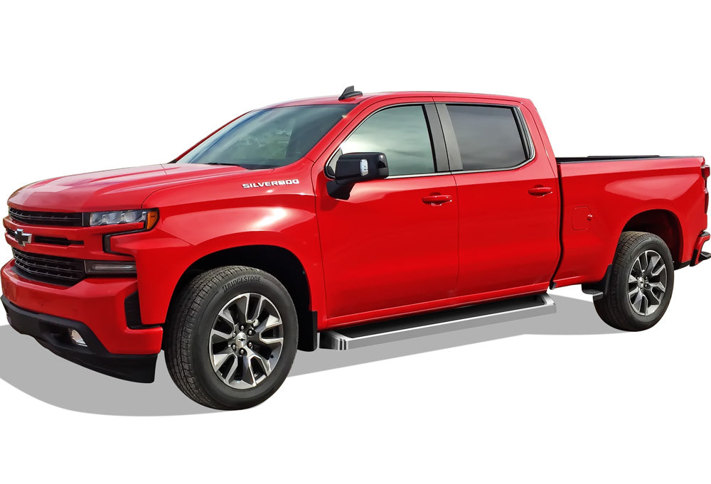 6061 Aircraft Aluminum Both Sides iRunning Board Chevy Silverado 1500\Chevy Silverado 2500\Chevy Silverado 3500\GMC Sierra 1500\GMC Sierra 2500\GMC Sierra 3500 IB03RBI5A