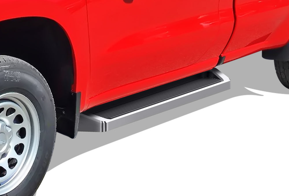 6061 Aircraft Aluminum Both Sides iRunning Board Chevy Silverado 1500\Chevy Silverado 2500\Chevy Silverado 3500\GMC Sierra 1500\GMC Sierra 2500\GMC Sierra 3500 IB03RBI6A