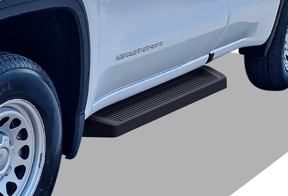 6061 Aircraft Aluminum Both Sides iRunning Board Chevy Silverado 1500\Chevy Silverado 2500\Chevy Silverado 3500\GMC Sierra 1500\GMC Sierra 2500\GMC Sierra 3500 IB03RBI6B