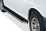 Stainless Steel Both Sides Running Board-H Series 2003-2026 Chevy Express/GMC Savana 1500/2500/3500 Van (Full Size) For 3-Door Models Only IB03RDJ0Y