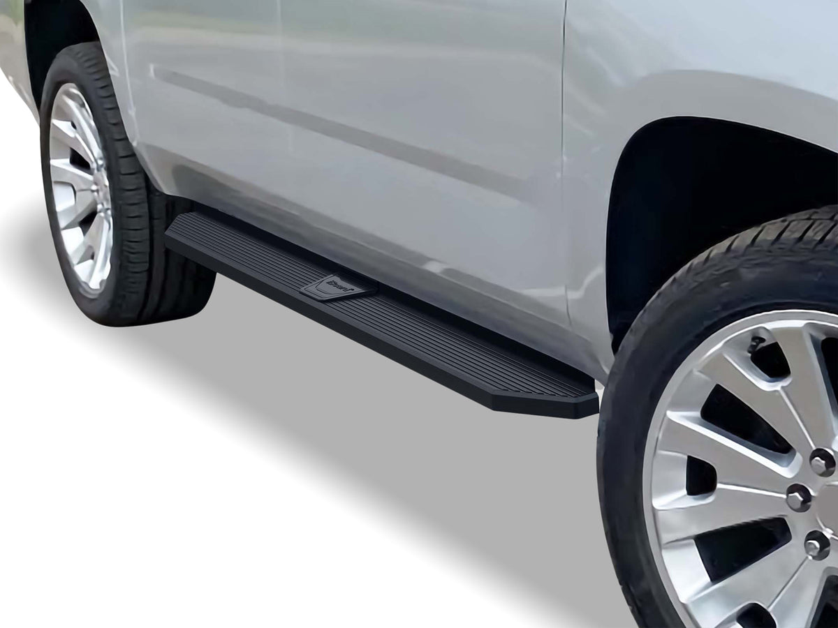Stainless Steel Both Sides Running Board-H Series 2007-2020 Chevy Tahoe 4 Door (Excl. Z71 & Hybrid)\ 2005-2020 GMC Yukon 4 Door (Excl. Yukon XL & Z71 & Hybrid) IB03RIJ5H