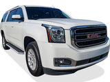 Stainless Steel Both Sides Running Board-H Series 2005- 2020 Chevy Suburban (Excl. Z71 & Hybrid)\ 2005- 2020 GMC Yukon XL (Excl. Z71 & Hybrid)\ 2003-2013 Chevy Avalanche (Without Cladding) IB03RIJ6Y
